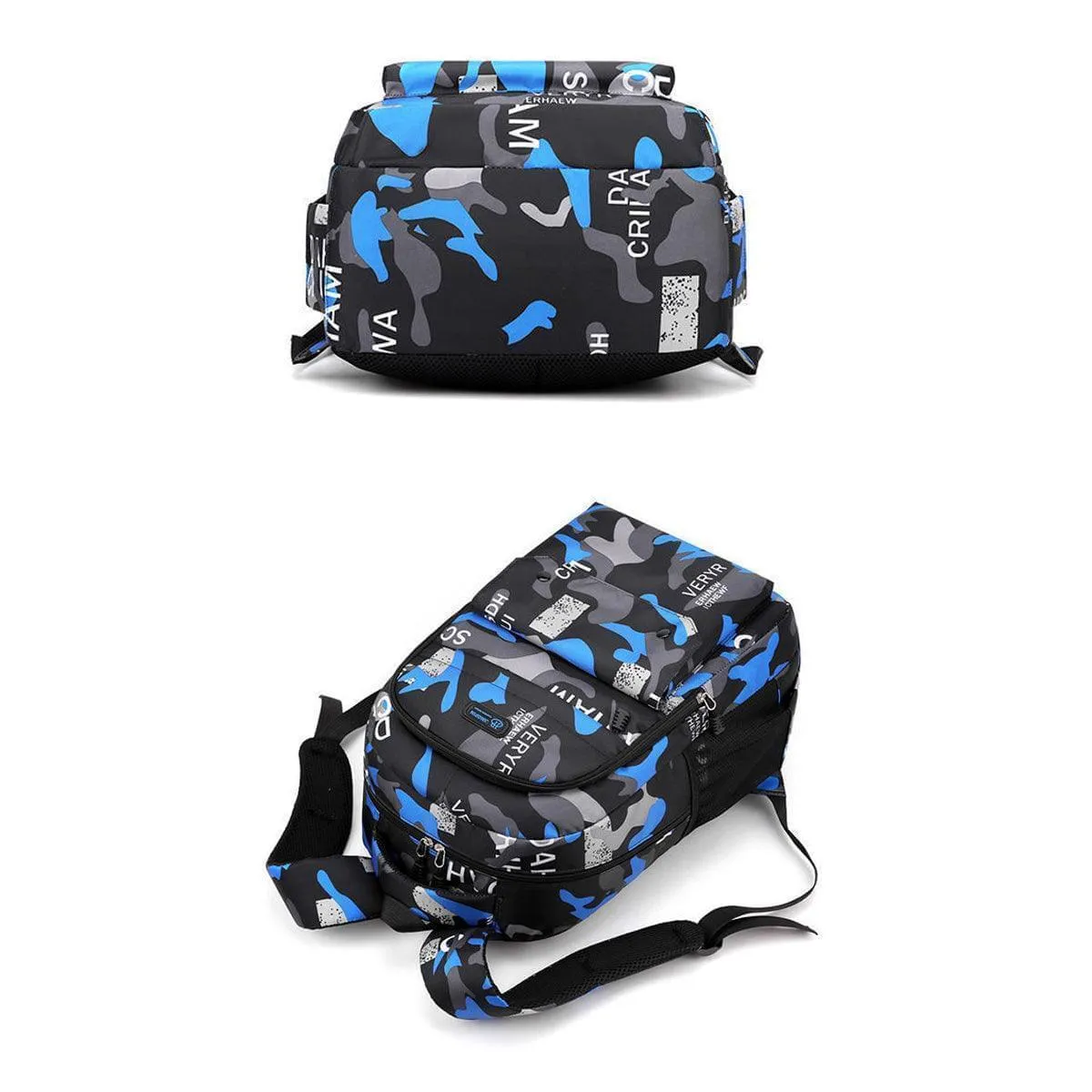 Multi-Functional Backpack for Teenage Boys, High-Quality Material, Durable Straps, Ideal for School, Leisure Activities, or Hiking, Stylish and Fashionable Design