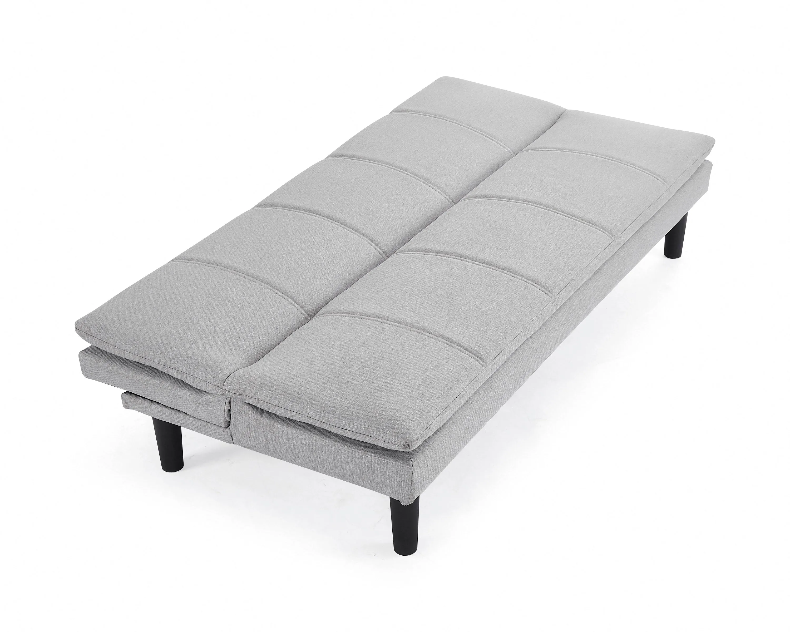 Pearse Fabric Sofa Bed, Light Grey Fabric