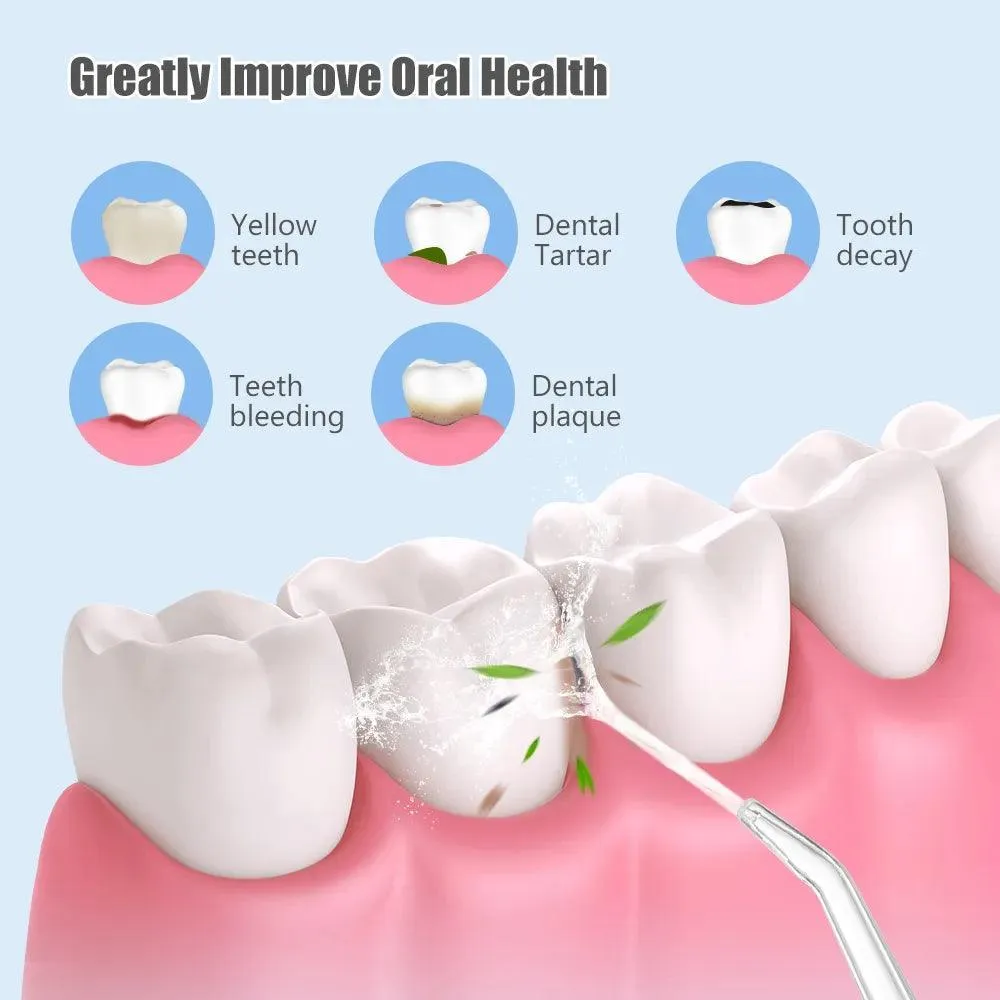 Portable Dental Water Flosser: Customized Oral Care for Healthy Teeth