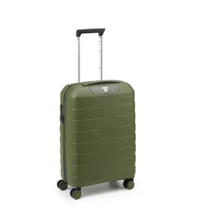 Roncato Box Young Carry On 55cm Hardsided Spinner Suitcase Green