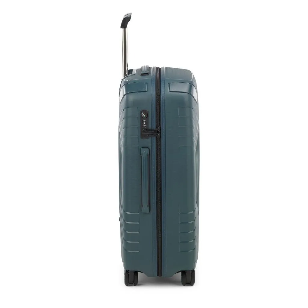 Roncato Ypsilon Medium 69cm Hardsided Exp Spinner Suitcase Green