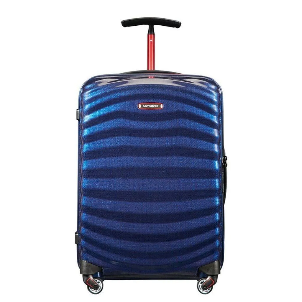 Samsonite Lite-Shock Sport 2 Piece Hardsided Suitcase Duo - Nautical Blue/Red