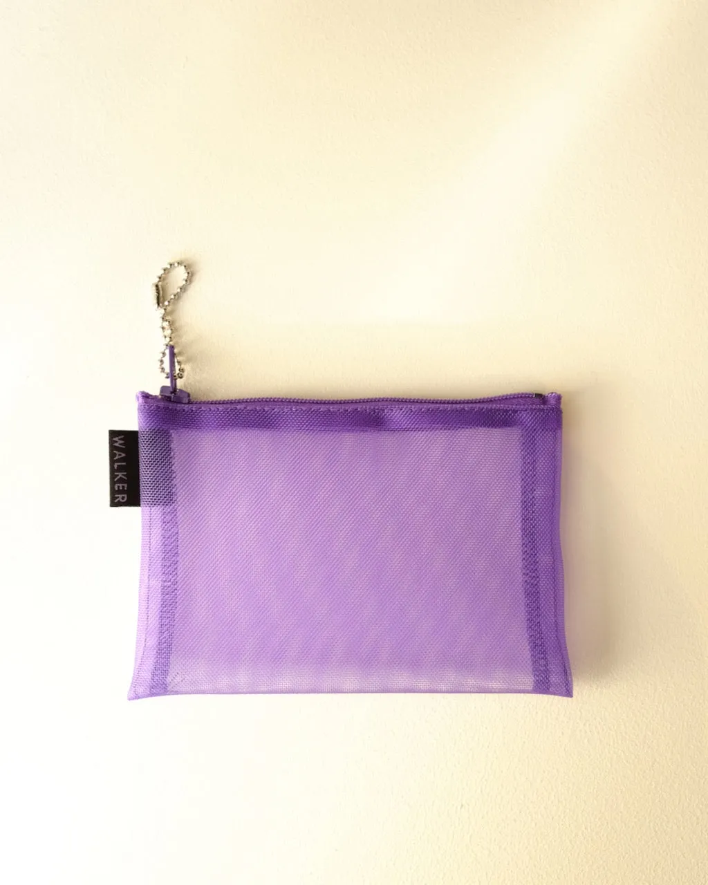 Small Mesh Zip Case, Various Colors