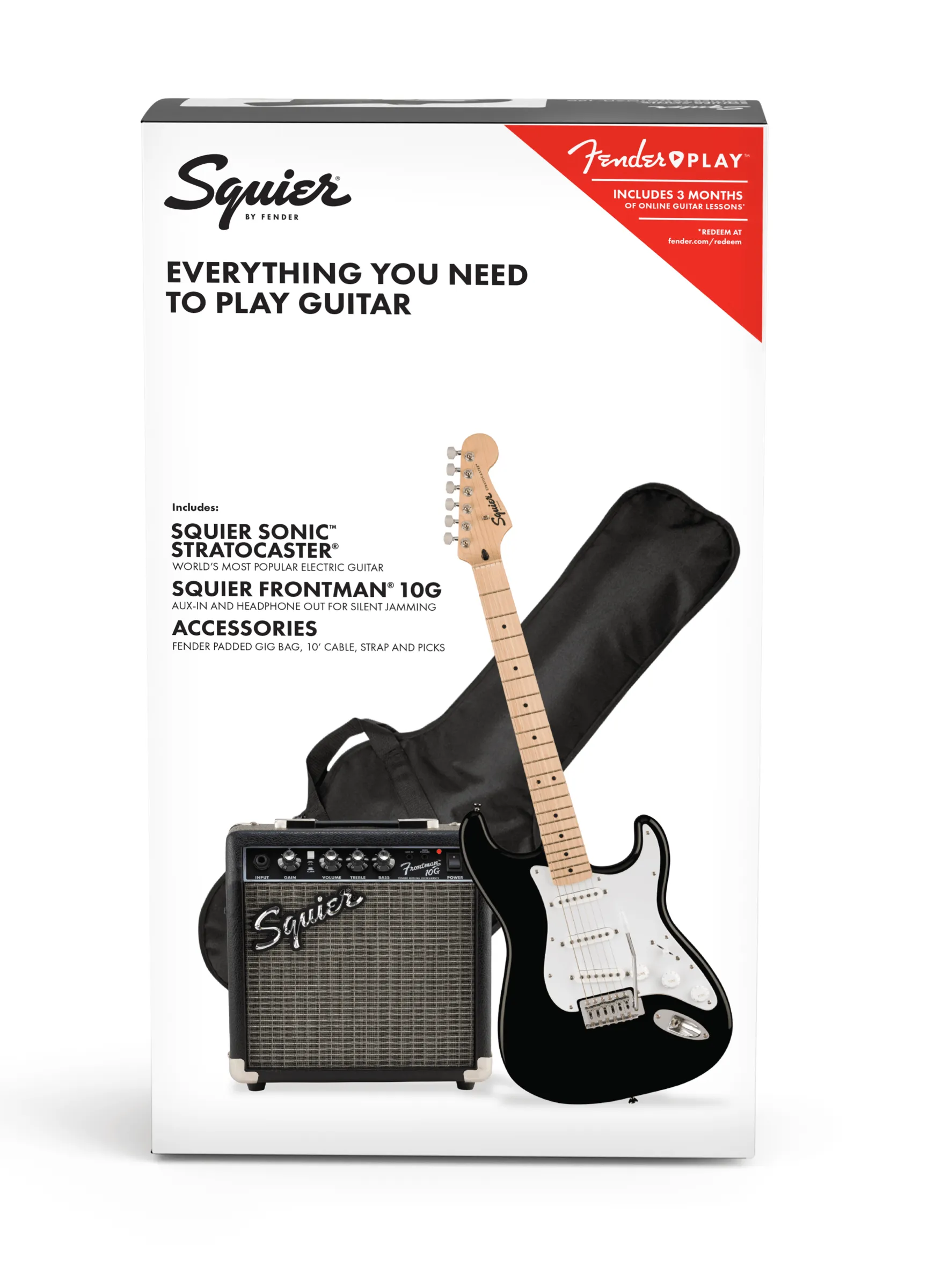 Squier Sonic Stratocaster Starter Pack