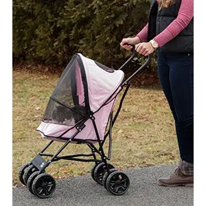 Travel Lite Pet Stroller - Rose Quartz