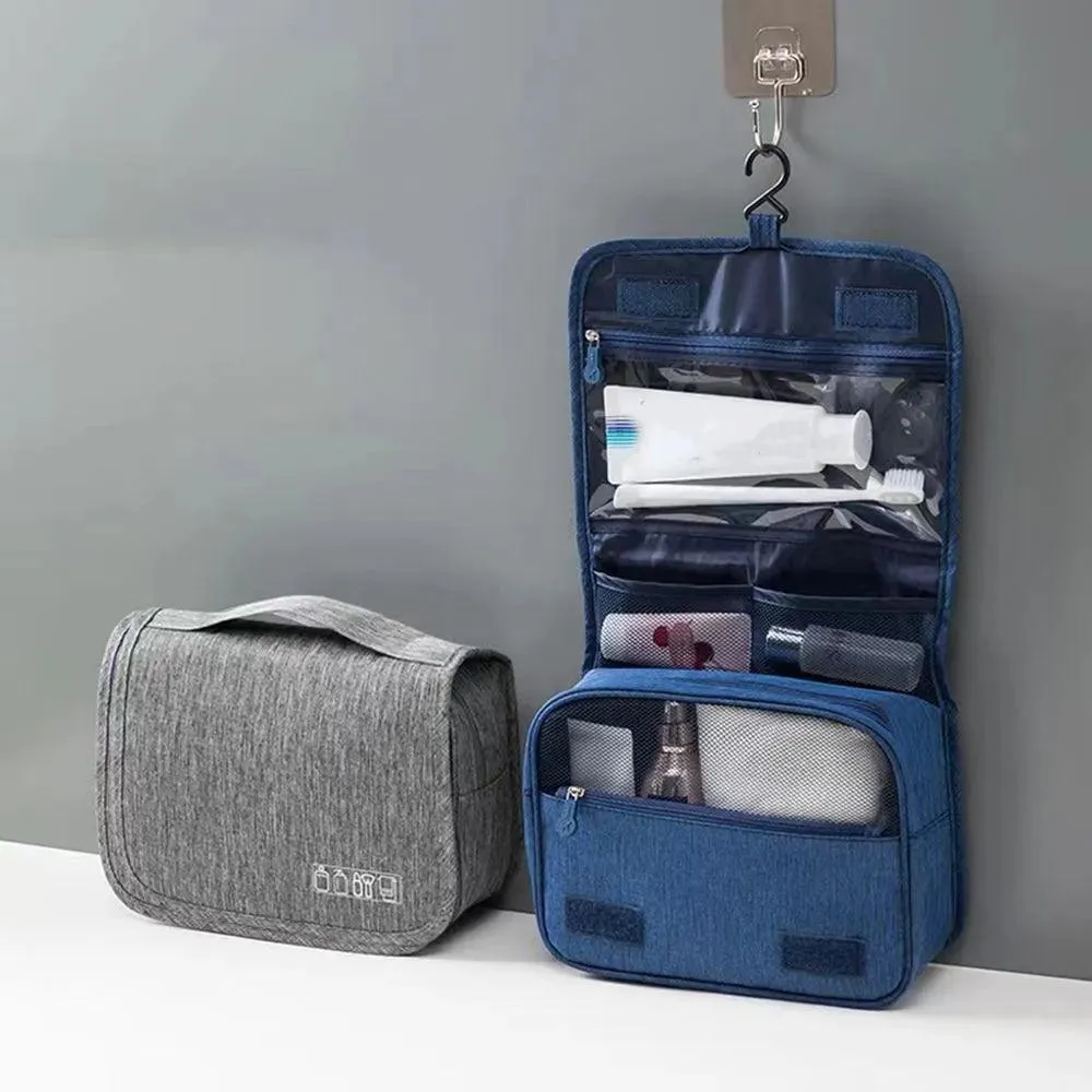 Travel Makeup Toiletry Bag: Waterproof Organizer for Travelers