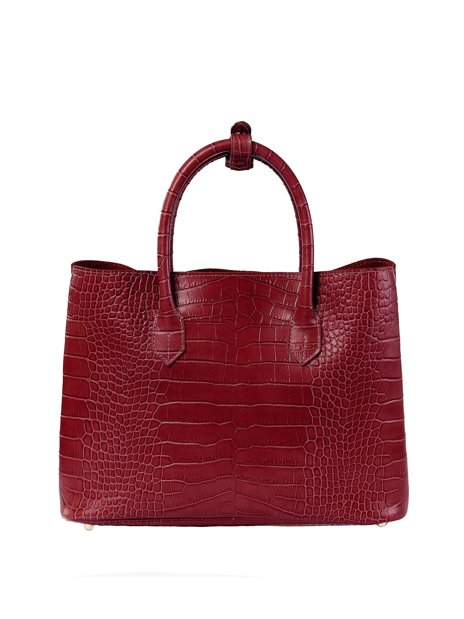 Vanessa Croco 12" - Dark Red