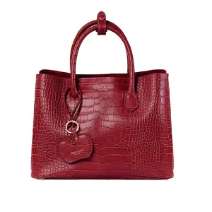 Vanessa Croco 12" - Dark Red