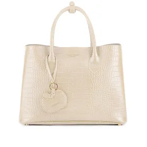 Vanessa Croco 14" - Cream