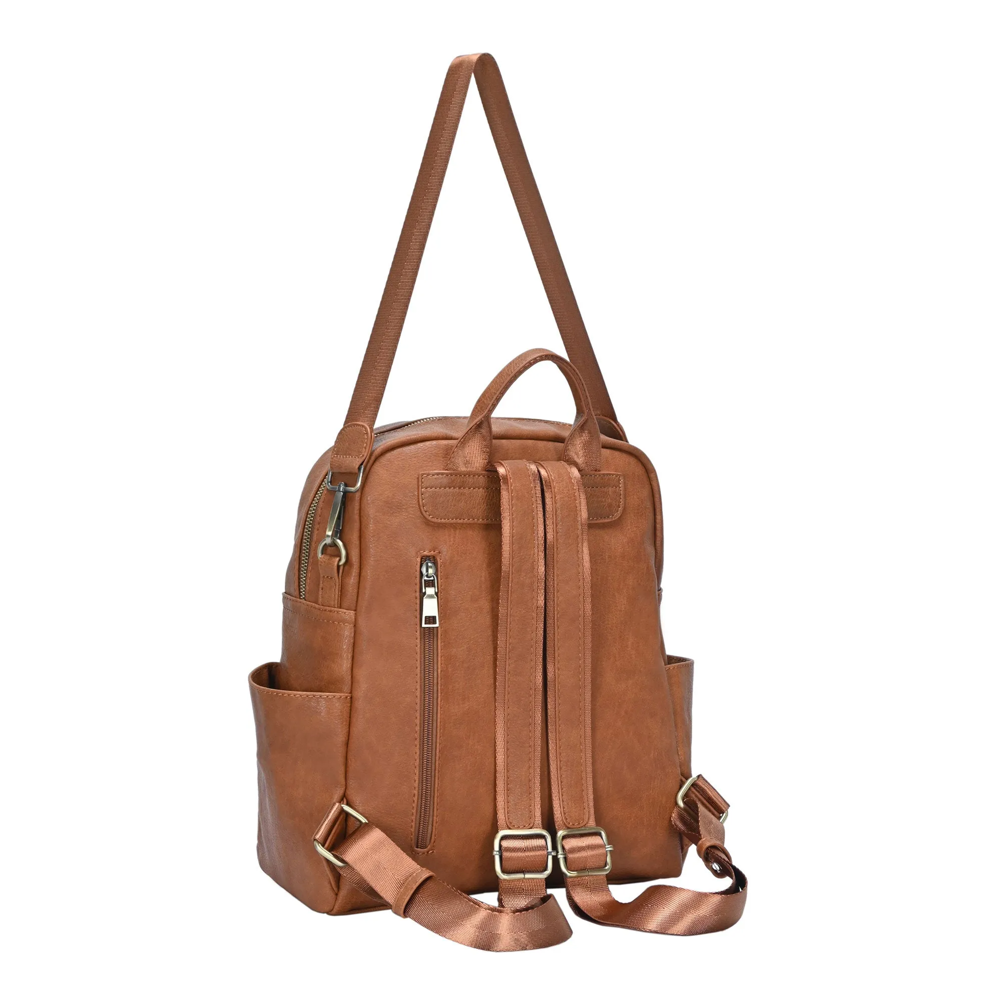 Willa Vegan Leather Utilitarian Backpack