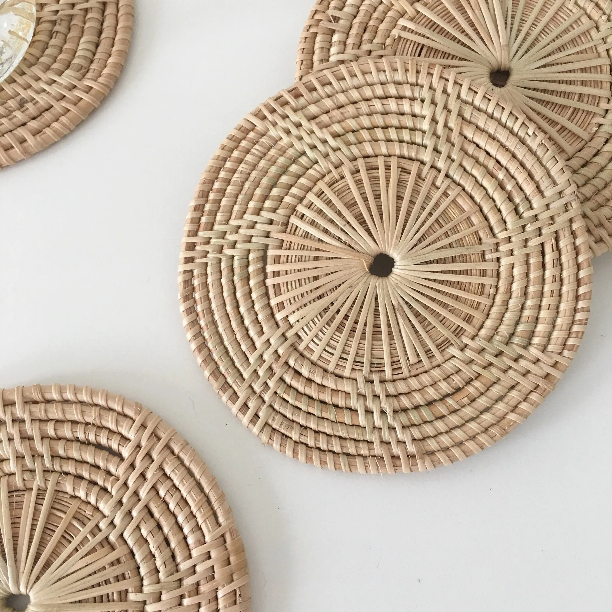 Woven Bamboo Cup Mat