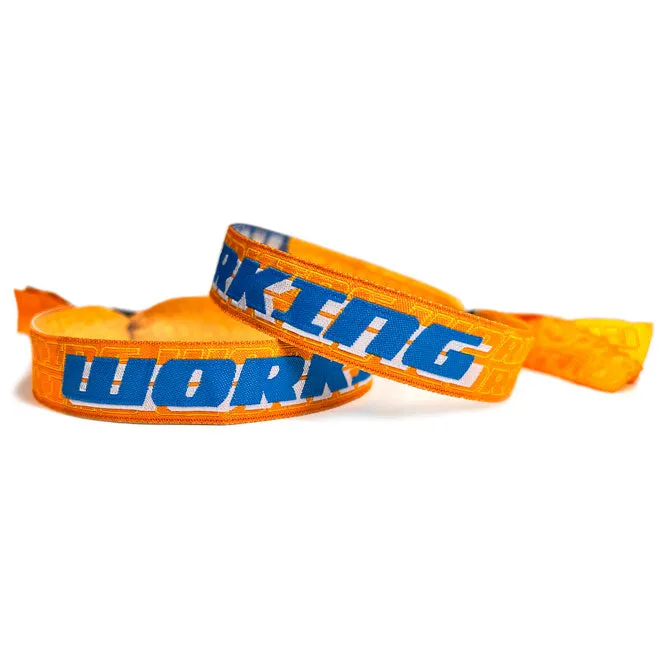 Woven Cloth Wristbands | Working