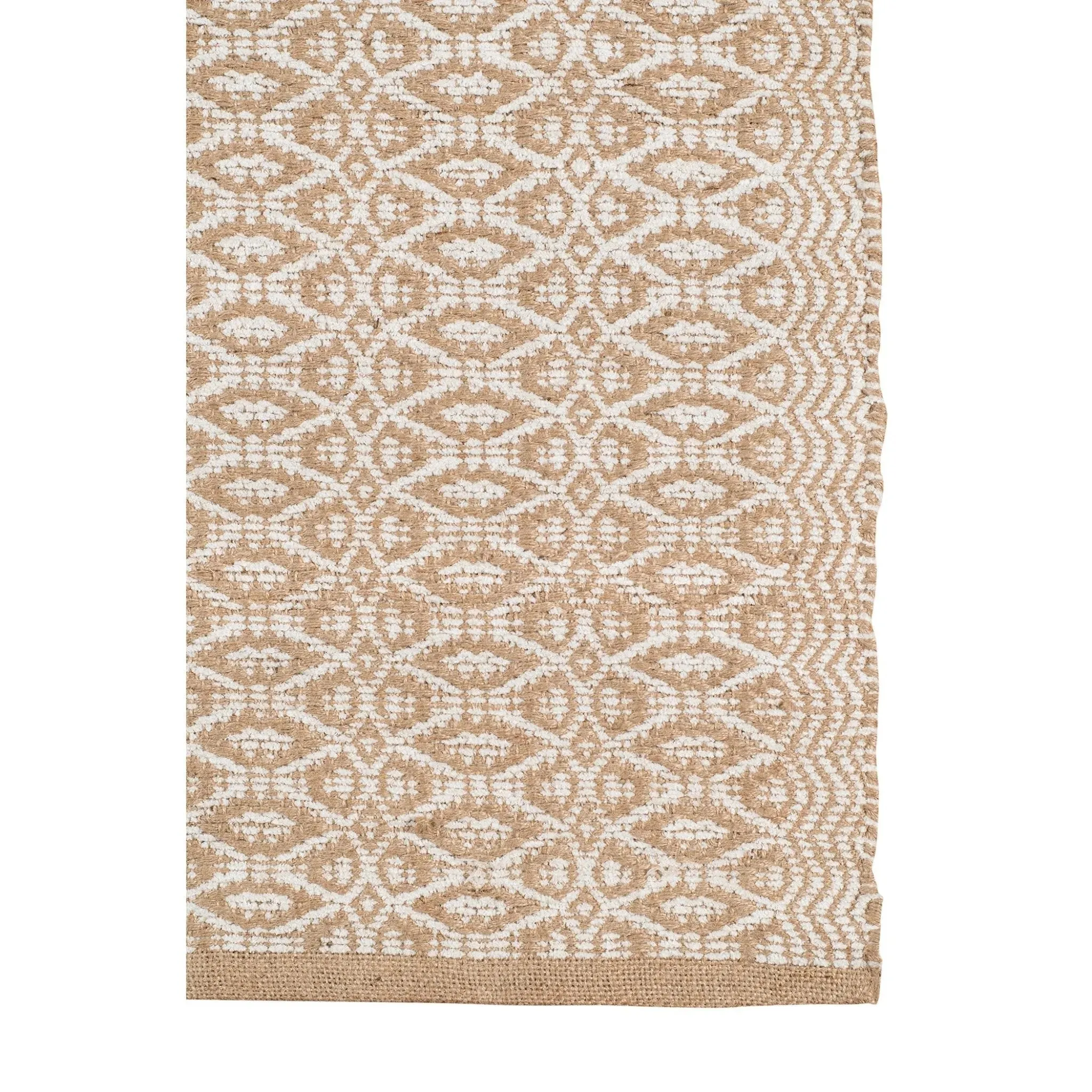 Zola ZOL-7 White/Tan Rug