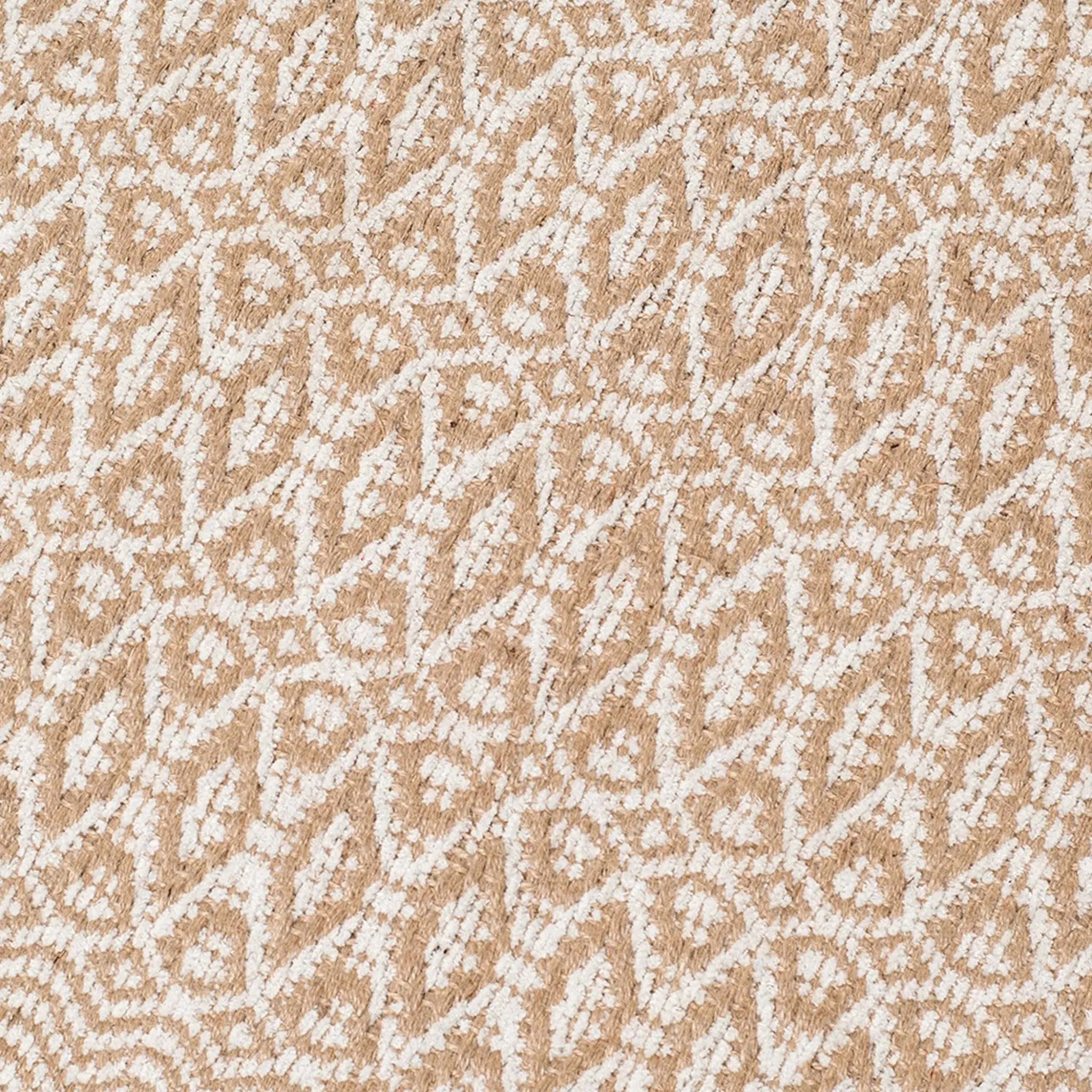 Zola ZOL-7 White/Tan Rug